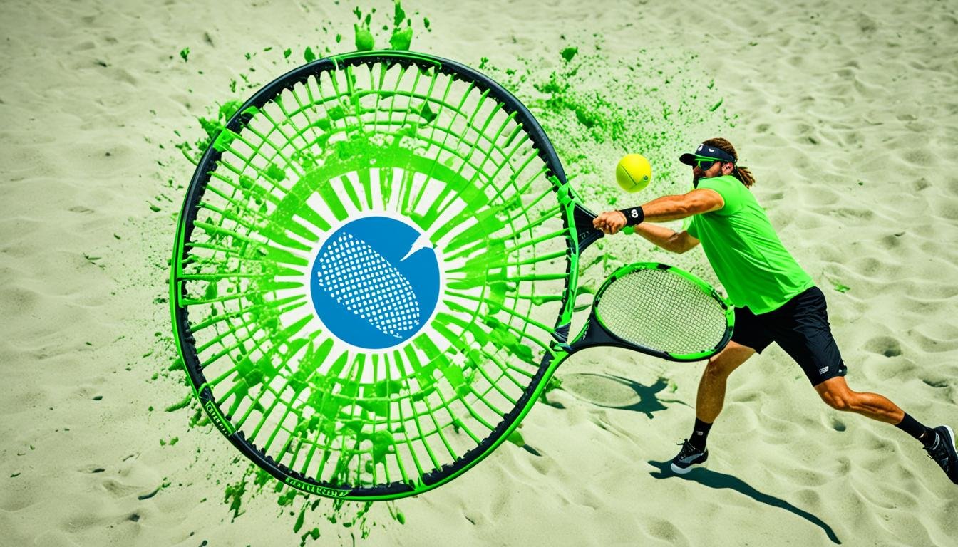 Raquete de Beach Tennis Quicksand Ninja Star