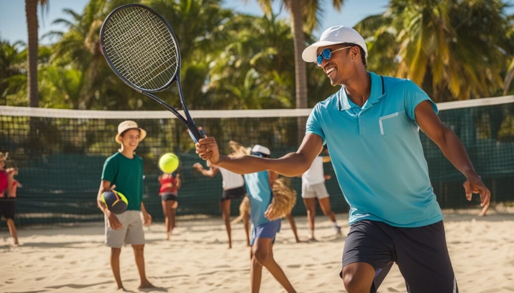 Instrutor de Beach Tennis