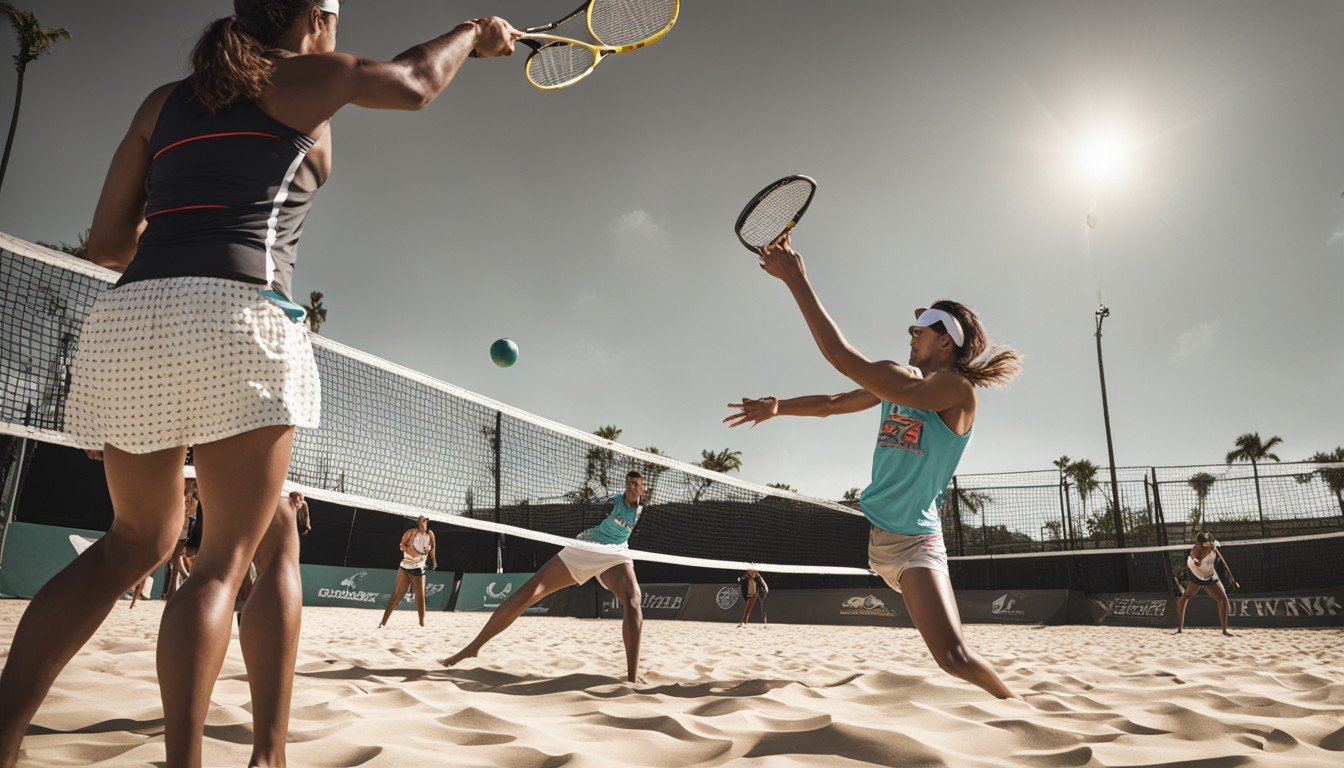 Técnica de Saque no Beach Tennis
