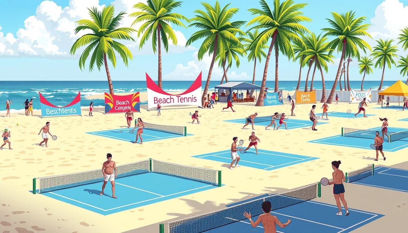 Categorias beach tennis