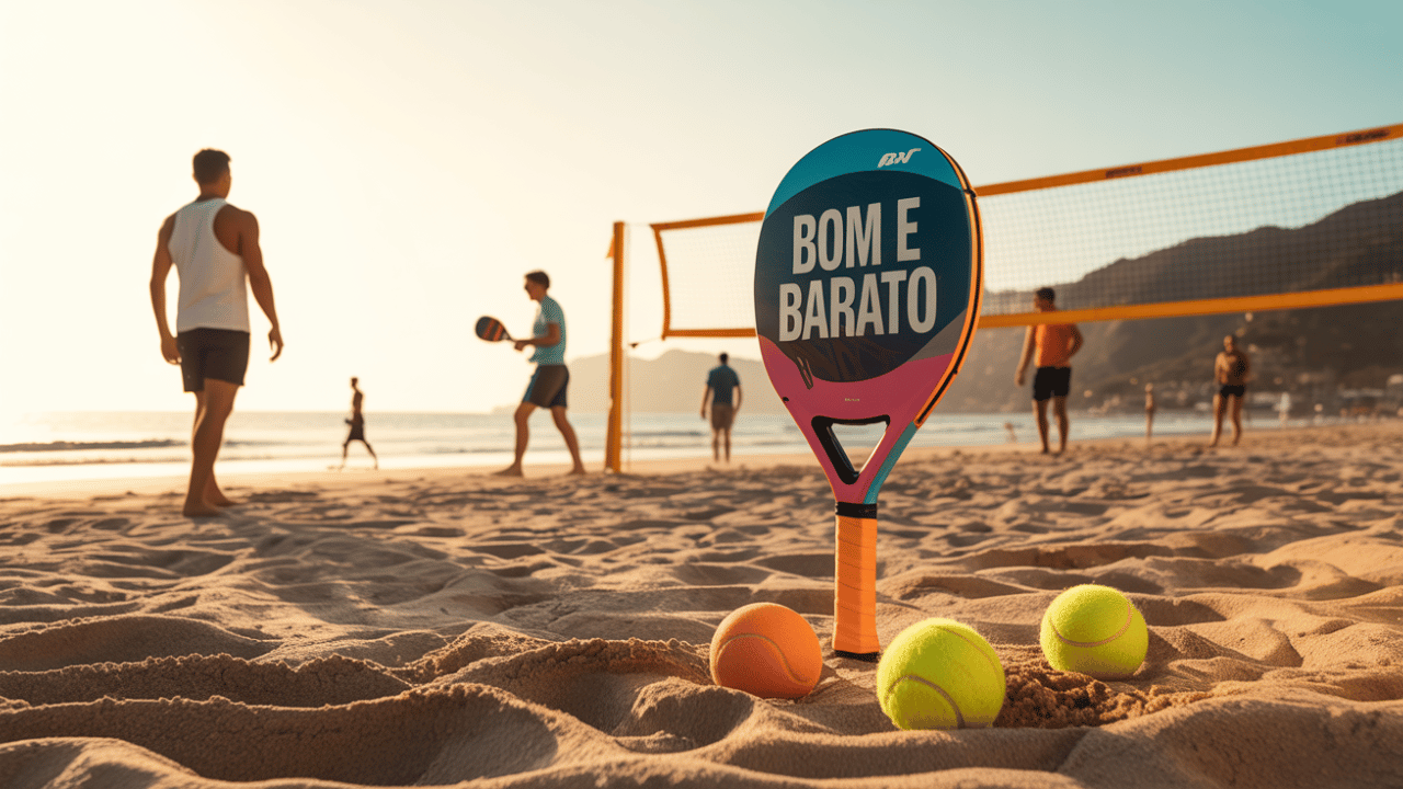 Melhores raquetes de beach tennis boas e baratas