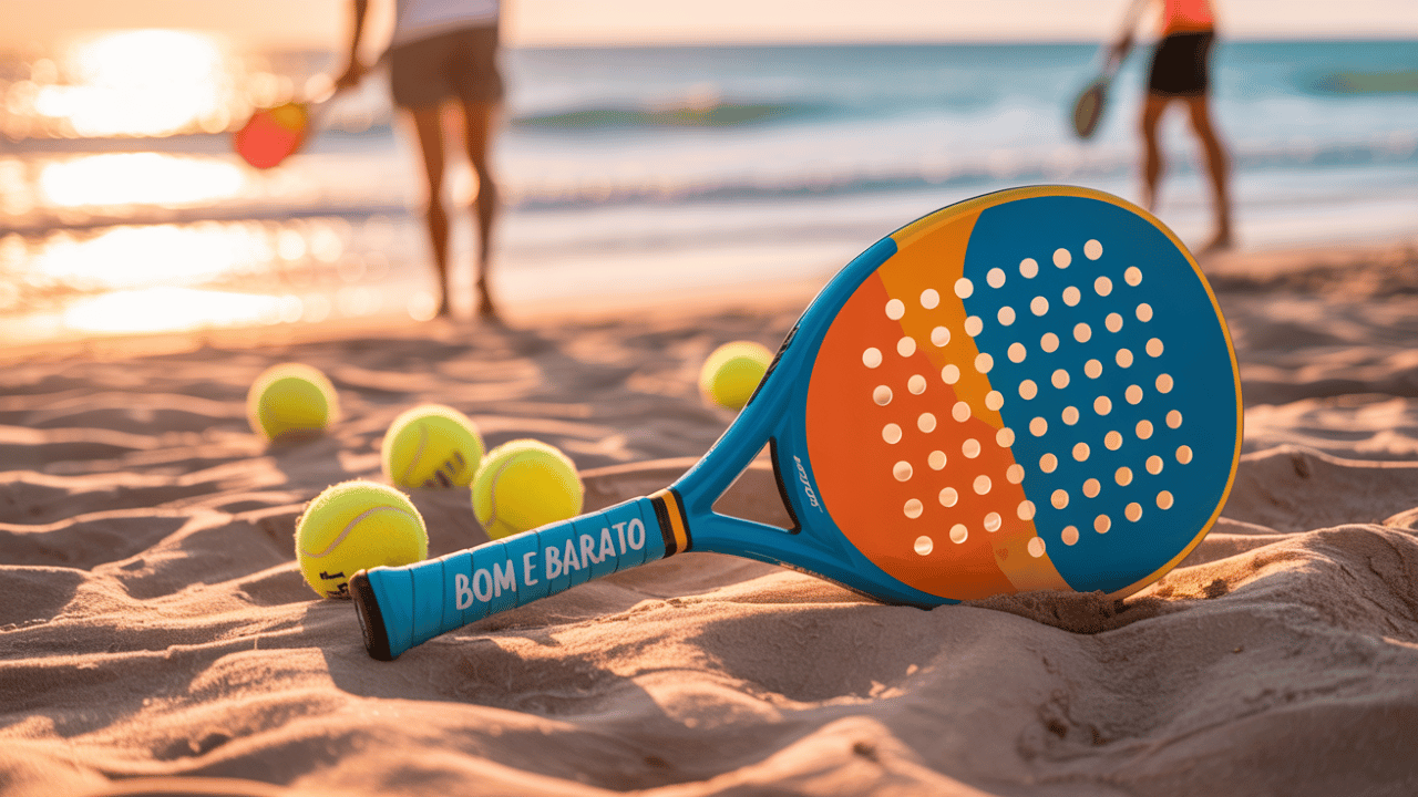 Melhores raquetes de beach tennis materiais