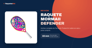 Raquete de Beach Tennis Mormaii Defender é boa? Vale a pena comprar em 2025?