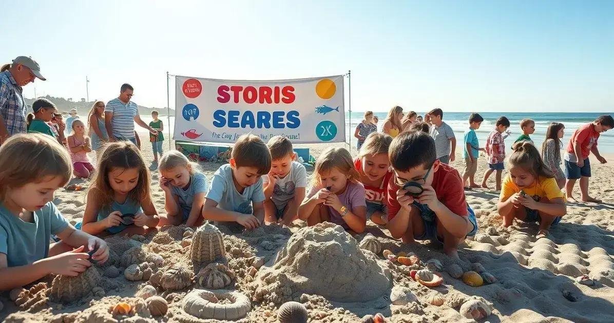 Descubra o Evento ‘Aprendendo na Areia’ da Escola Municipal