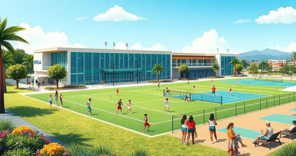 Novo São Miguel: Complexo Esportivo com Areninha e Beach Tennis