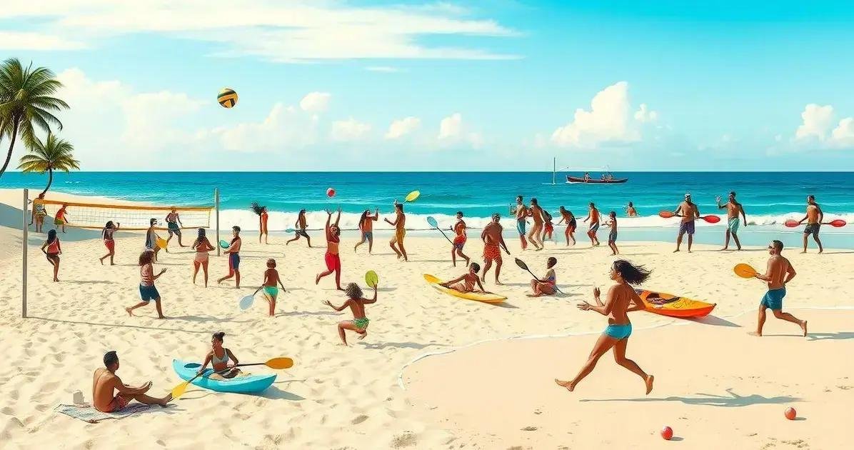 5 Atividades Esportivas do Projeto Esporte Verão nas Praias do Tocantins