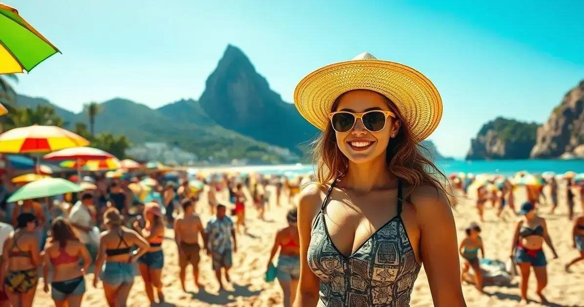 5 Momentos de Letícia Birkheuer na Praia do Rio de Janeiro