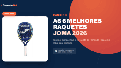 As 6 Melhores Raquetes de Beach Tennis Joma em 2026